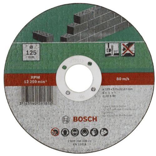 Disque à tronçonner pierre, 125 x2,5 plat