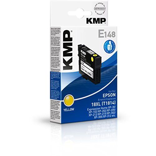 KMP E148 Tintenpatrone yellow kompatibel mit Epson T1814