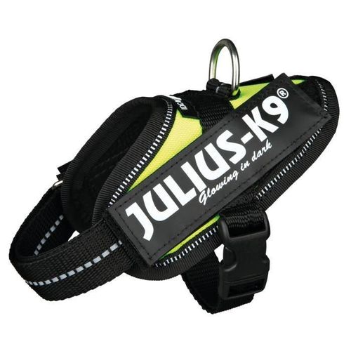 Julius-K9 Harnais Power Idc Baby 1/Xs: 29?36cm Jaune Fluo Pour Chien