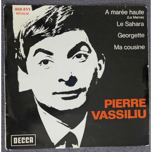 Pierre Vassiliu Ep Decca 460.855 A Marée Haute 1964