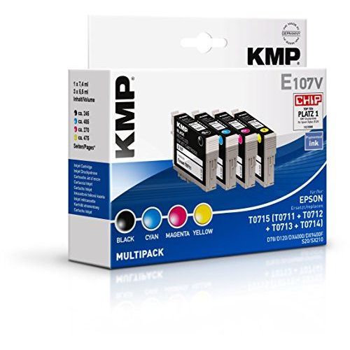 KMP E107V Multipack BK/C/M/Y kompatibel mit Epson T 071