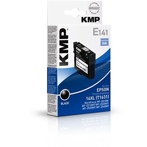 KMP E141 Tintenpatrone schwarz kompatibel mit Epson T1631