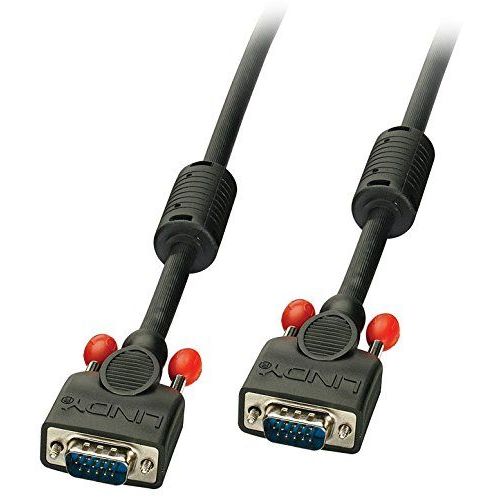 Lindy - Câble VGA M/M, noir, 15m