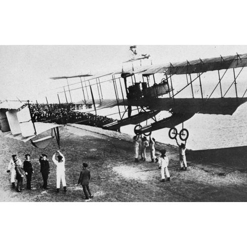 Militaria -  Photo Hydravion Allemand Albatros D3 - 1913