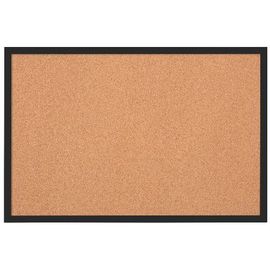 Nobo Quartet Tableau Liège 585x 430 Mm, Cadre Plastique Noir