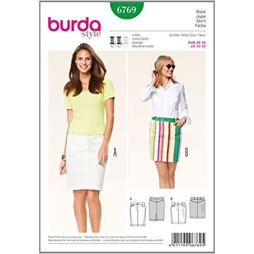Burda B6769 Patron De Jupe