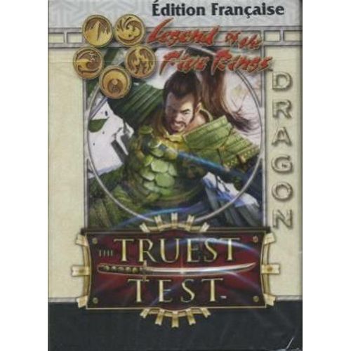 L5r - Starter Truest Test - Clan Dragon Lotus Edition Vf