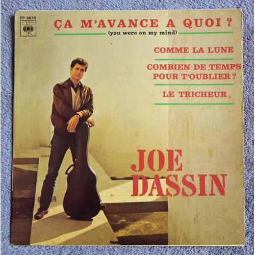 Joe Dassin Ep Cbs 5675 Ça M'avance À Quoi 1966