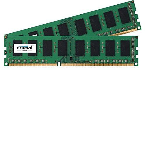Crucial - DDR3 - kit - 16 Go: 2 x 8 Go - DIMM 240 broches - 1866 MHz / PC3-14900 - CL13 - 1.35 V - mémoire sans tampon - non ECC