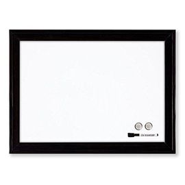 Nobo Tableaux Magnétiques Effaçables À Sec Quartet (585x430mm, Cadre Plastique Noir)