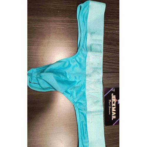 String Homme Turquoise En Nylon