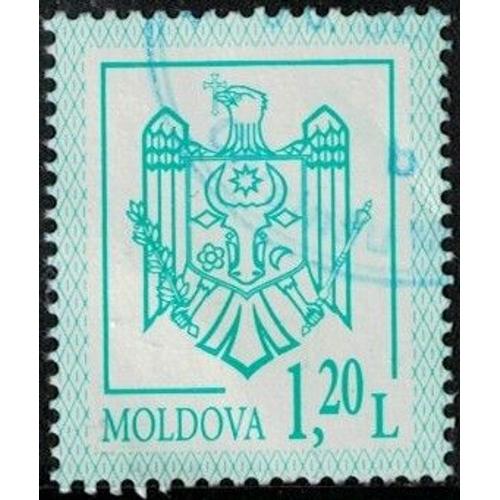 Moldavie 2021 Coat Of Armes Blason Armoiries Y&t Md 1012 Su