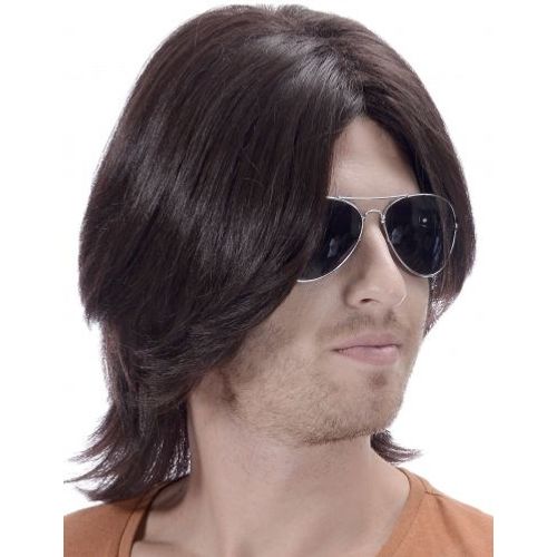 Perruque Dragueur Années 70's Homme,