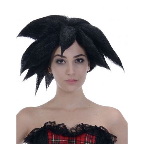 Perruque Noire Manga Femme,