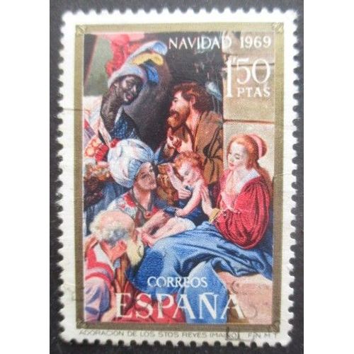 Espagne N°1601 Noel Oblitéré