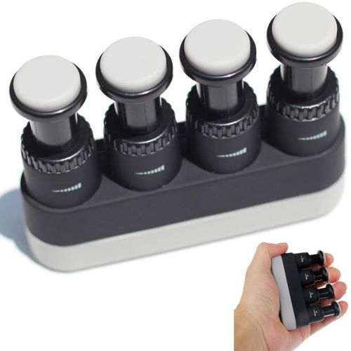 Muscleur De Doigts Exercice Main Pour Pianiste Guitariste Anti Stress Noir Gris Yonis