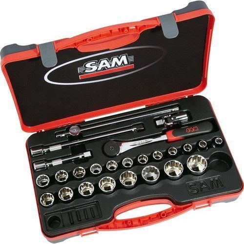 COFFRET 25 OUTILS 1/2" SAM - 75-S25