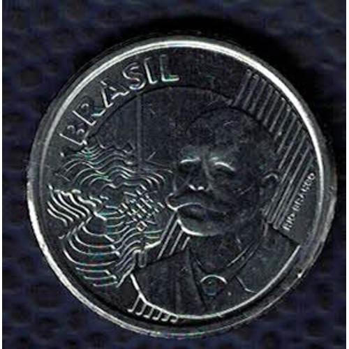 Brésil 2015 Monnaie Coin Moeda Moneda 50 Centavos