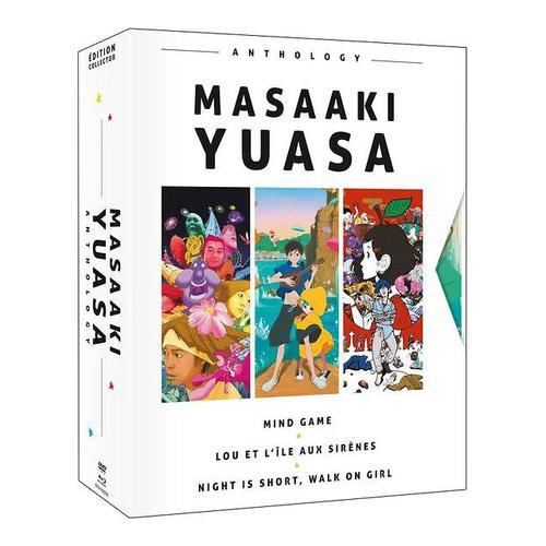 Masaaki Yuasa Anthology : Mind Game + Lou Et L'île Aux Sirènes + Night Is Short, Walk On Girl - Édition Collector Fnac - Blu-Ray + Dvd