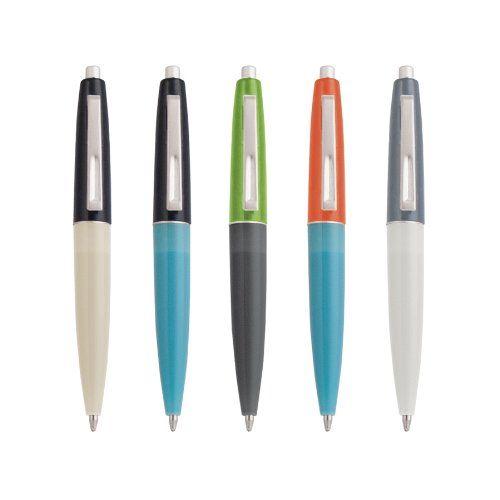 Kikkerland Kk4329s Stylo Mini Rétro Lot De 5 Assortie