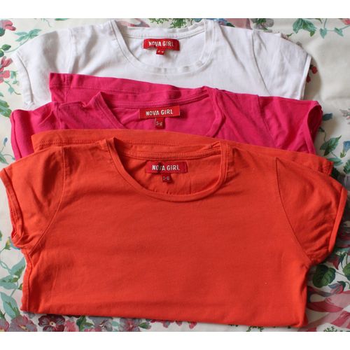 Lot 3 T-Shirts Nova Girl