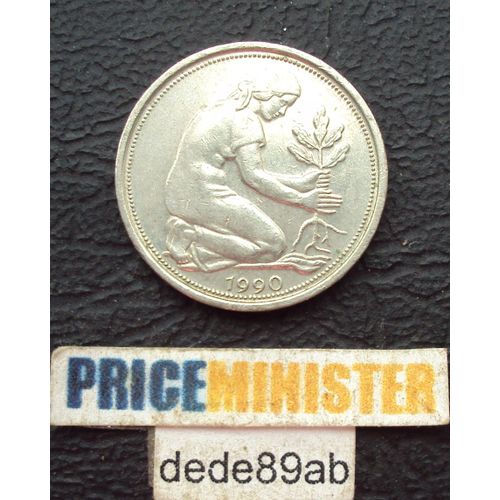 Allemagne.. 50 Pfenning 1990 (Lettre A)