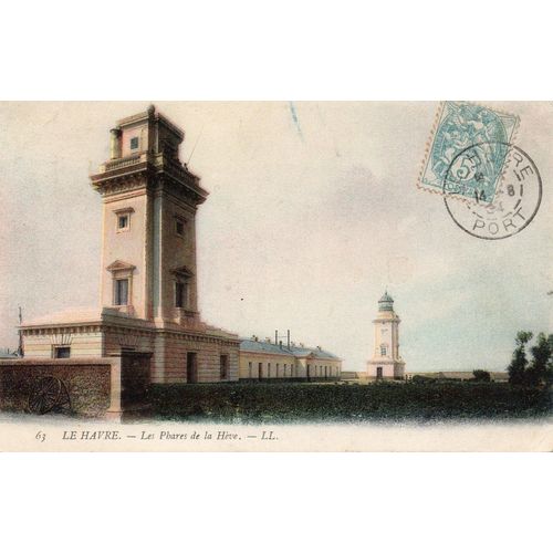 Carte Postale Ancienne  - Le Havre - Les Phares De La Hève