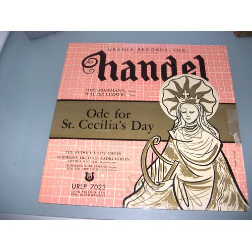 Ode For St. Cecilia's Day