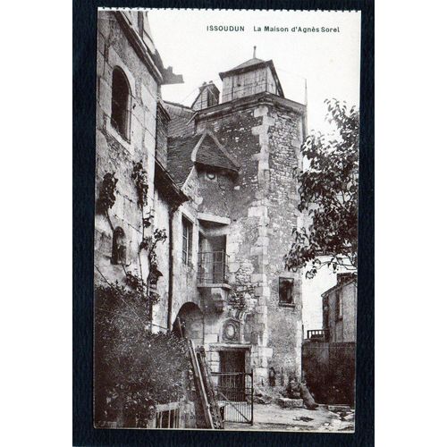 Carte Postale Ancienne, France, Indre ( 36 ), Issoudun, La Maison D'agnès Sorel