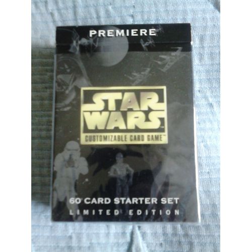 Star Wars Premiere Edi Eng Box 12 Starters 60 Cartes Ref 9781884927607