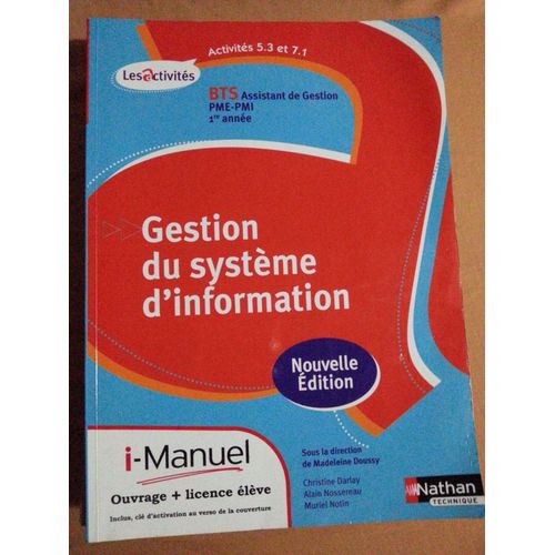 Gestion Du Systeme D'information