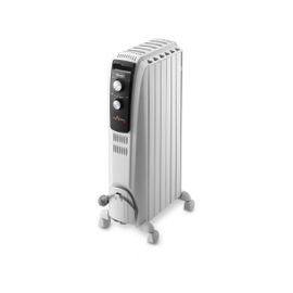 Delonghi Trd40615 Oil Filled Radiator 45m³, Fins, 3 Heating Settings, Max 1500w