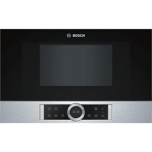 Bfr634gs1 Bosch Micro-Ondes Compact 900 W Micro-Ondes - Autopilot 7 - Éclairage Led - Charnières À Droite Inox