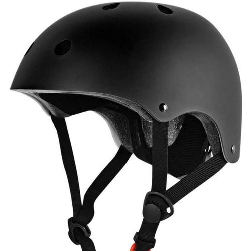 Casque De Skateboard, Casque De Scooter, Casque De Skate Noir S Goodnice