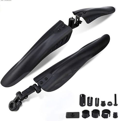 Garde-Boue De Vélo Garde-Boue Vtt Ensemble De Garde-Boue Vtt Pour 24-29 Pouces, Noir Goodnice
