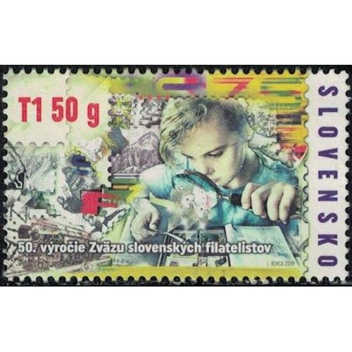 Slovaquie 2019 Oblitéré Used 50e Anniversaire De L'union Des Philatélistes Slovaques Su