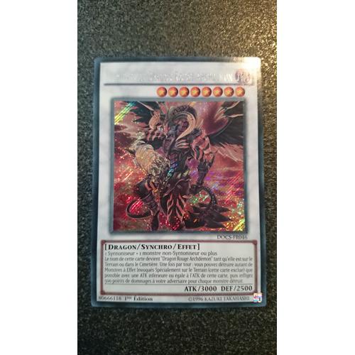 Lumicatrice Dragon Rouge Archdémon - Docs-Fr046 Secret Rare 