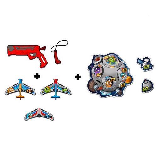 Sky Challenger Attack Super Pack Avions Fléchette + Blaster