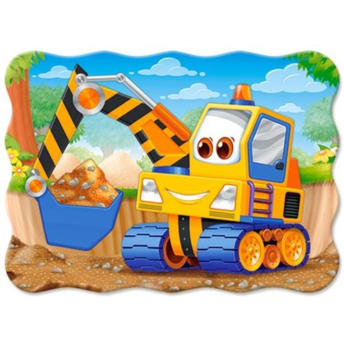 Puzzle 30 Pièces Pelleteuse Jaune