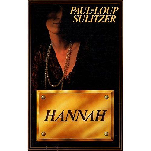 Hannah / Sulitzer, Paul-Loup / Réf: 14617