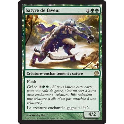 Satyre De Faveur - Theros - R - 152/249 - Vf - Foil