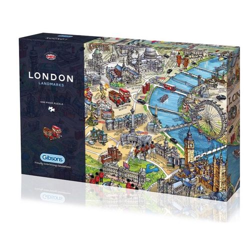 Puzzle 1000 Pièces London Landmarks