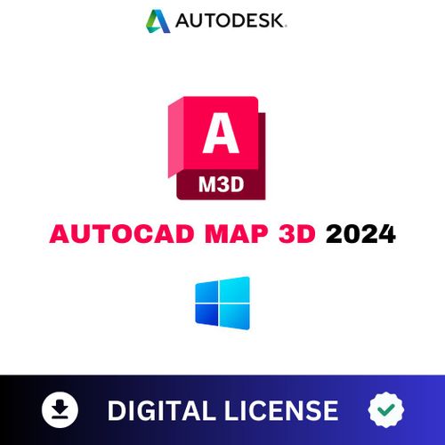 Autodesk Autocad Map 3d 2024 Pour Pc - Licence Officielle 1 An - Système Windows