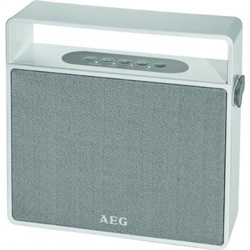 AEG BSS 4830 - Enceinte sans fil Bluetooth - Blanc