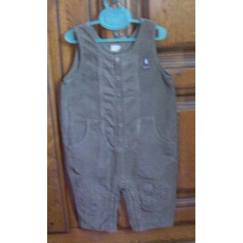 Salopette Velours - Taille 12 Mois