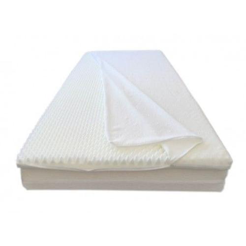 Surmatelas En Mémoire 100x190 "Relax 3d Air Fresh" Hauteur 5 Cm Orthopédique, Complètement Déhoussable, Housse 3d Air Fresh