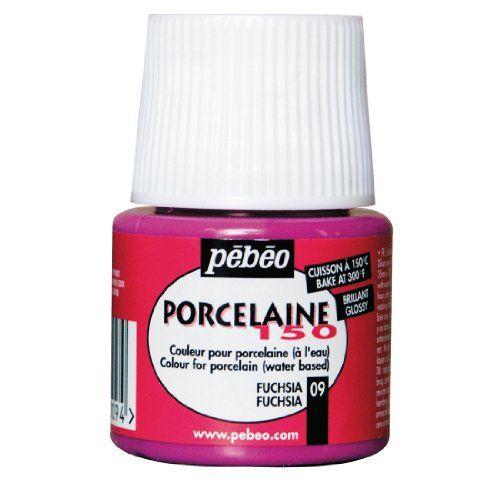 Pébéo - Peinture Sur Porcelaine, 150â°C - Fuchsia