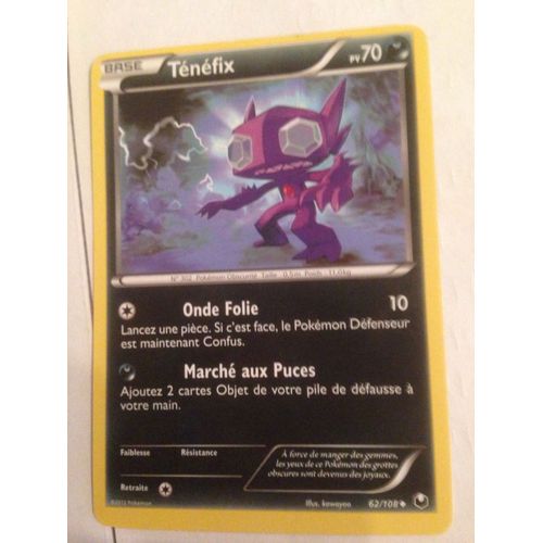 Tenefix  62 /108  Explorateurs Obscurs