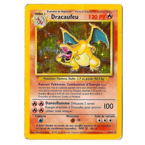 Dracaufeu - Holo - De Base - 4/102 - 120pv