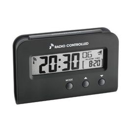 TFA Dostmann 60.2513.01 Rveil radio-pilot Noir